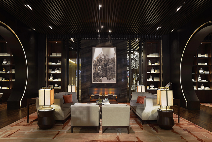 高端傳統(tǒng)商務酒店裝修案例