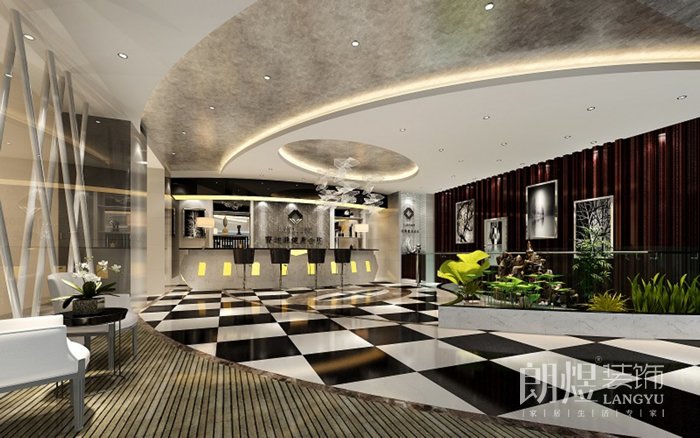 　　現(xiàn)代休閑會所裝修風格圖片