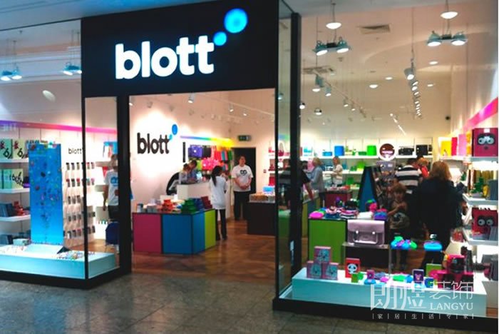 blott文具店面設計