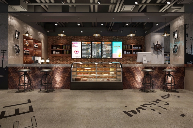 網(wǎng)咖水吧臺(tái)裝修設(shè)計(jì)效果圖