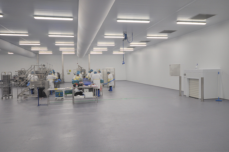 食品廠房檢驗室、包裝間裝修效果