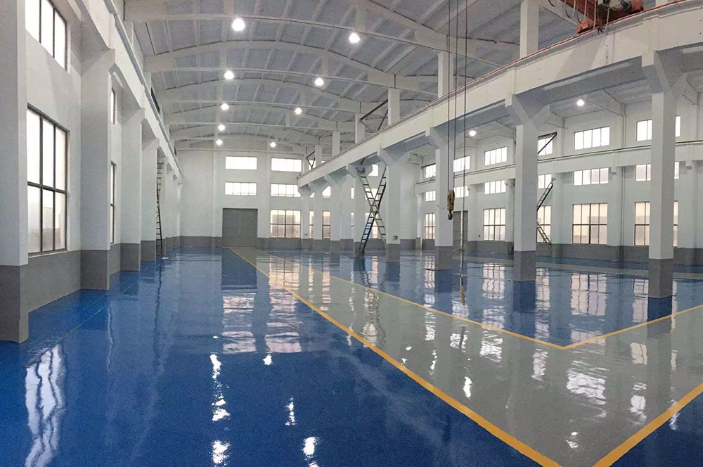 環氧地坪漆在工業廠房裝修中的實際作用